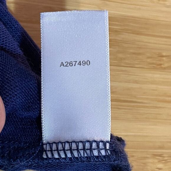 Lisa Rinna Collection Long Sleeve Tunic with side slits Sz XL Royal Blue, EUC - Picture 9 of 10